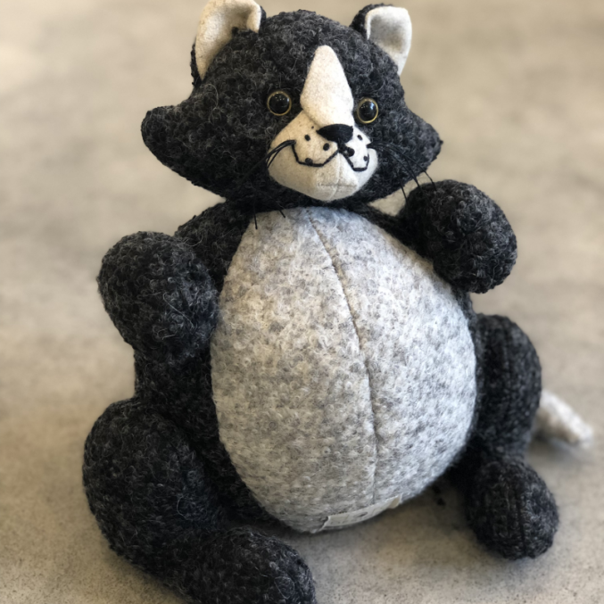 Boneco de raças / Trava portas - Cat & Dog - The Fat Cat - Image 2