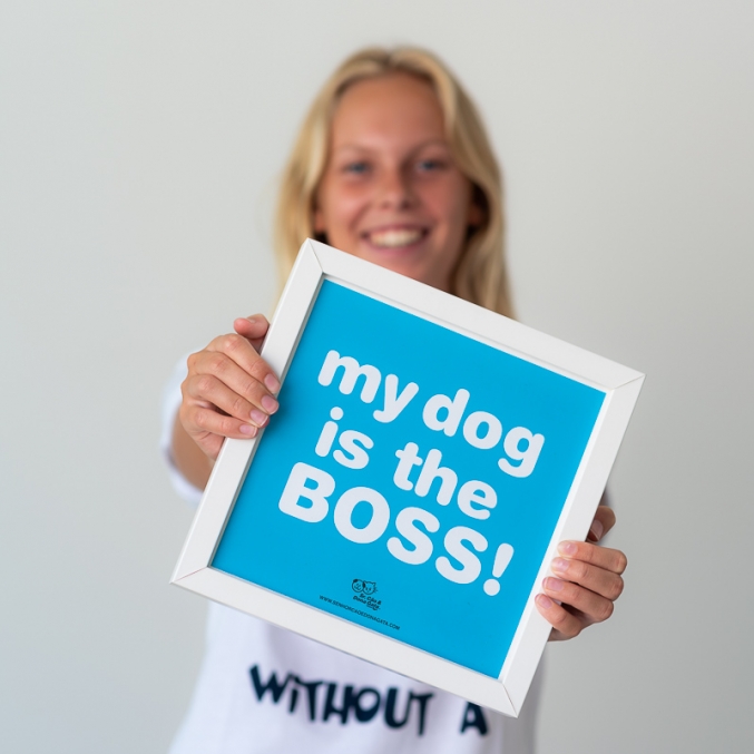 Quadro My Dog is the Boss