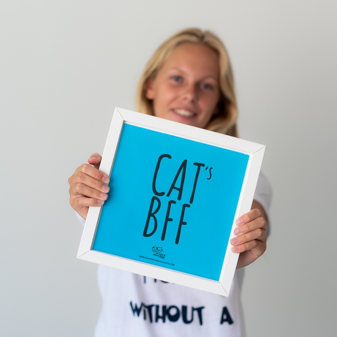 Quadro Cat´s BFF