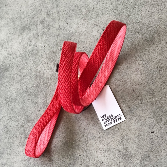 Brott Barcelona (Pure Colletion) - Trela para cão Red and Candy Pink