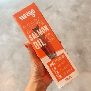 Weego® óleo de salmão prensado a frio para cães e gatos